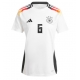 Germania Joshua Kimmich #6 Echipament de Fotbal Replică European 2024 Femei Acasa